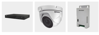 KIT CCTV 4 CANALES TURBO HD 1080