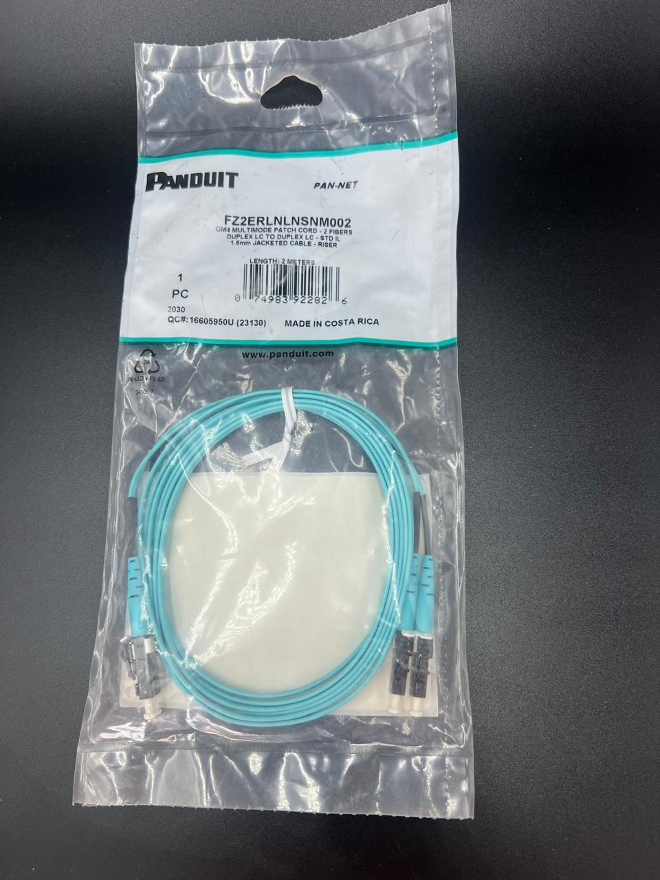 Jumper fibra optica panduit LC-LC